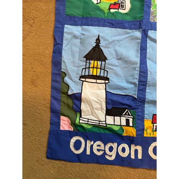 Oregon Coast Lighthouses Wall Hanging flag Quilt pattern Art READ - Picture 3 of 16
